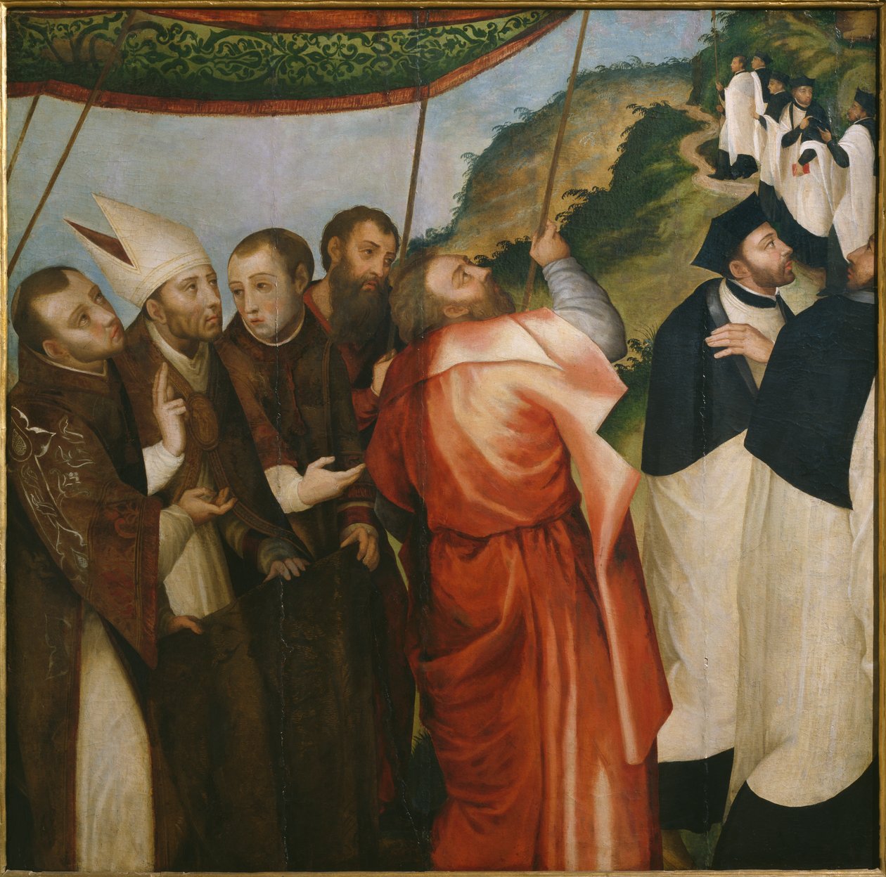 Prosesjon til Mount Gargano av Vicente Juan Macip
