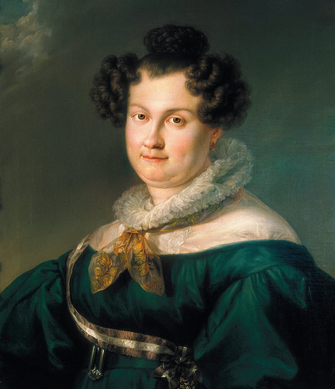 Portrett av Maria Cristina Ferdinand av Bourbon av Vicente Lopez y Portana