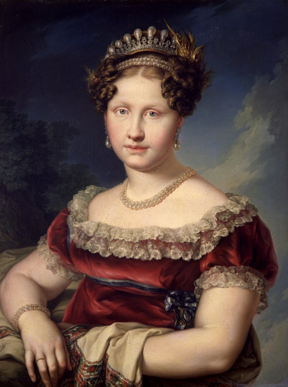 Prinsesse Luisa Carlotta av Napoli og Sicilia 1804-1844 av Vicente Lopez y Portana