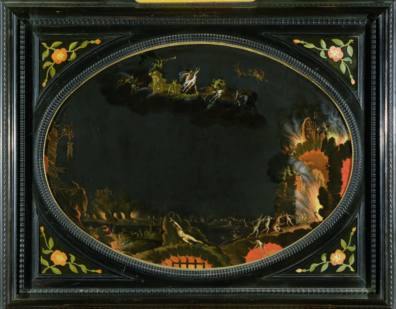 Helvete, ca. 1634 av Vicenzo Mannozzi or Manozzi