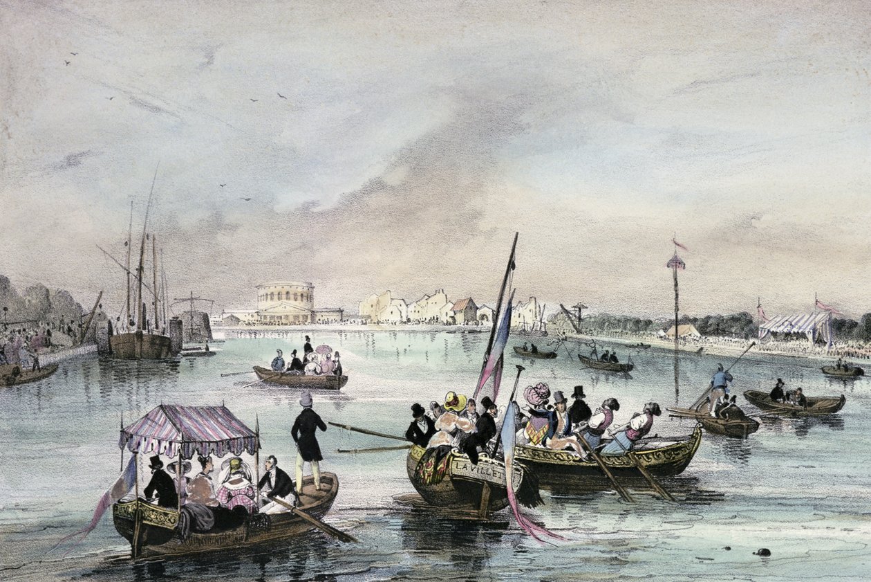 Joust on the water, 