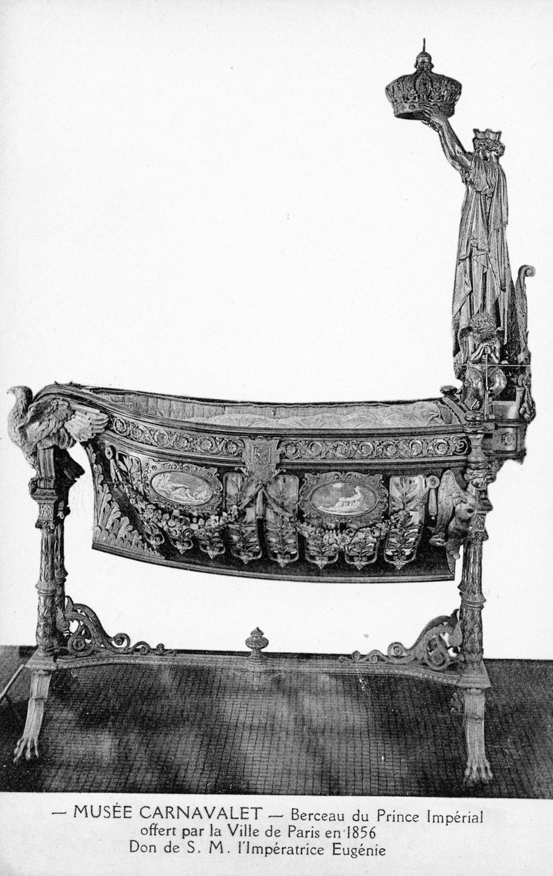 Babyseng til Prince Imperial, gitt av byen Paris til keiserinne Eugénie i 1856 av Victor Baltard