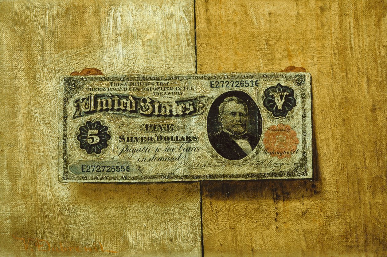 Fem dollar regning av Victor Dubreuil