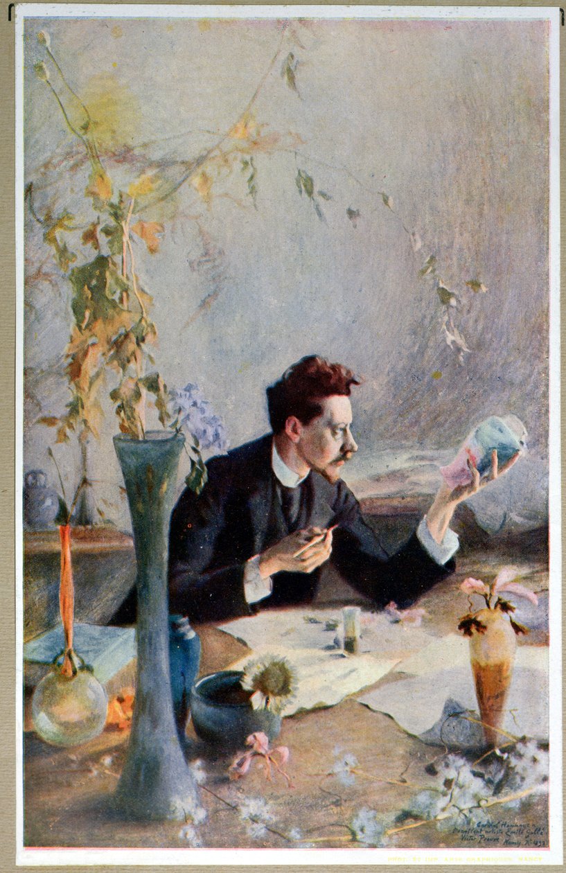 Portrett av Emile Galle (1864-1904), fra 