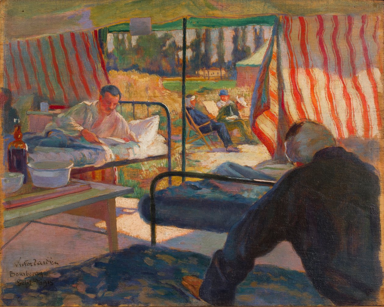Bourbourg 1915 av Victor Francois Tardieu