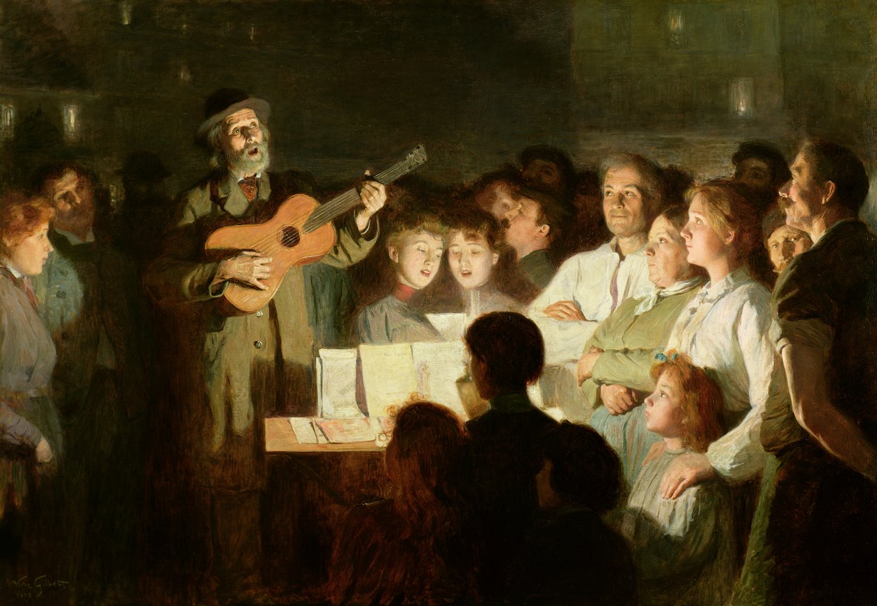Sangselgeren, 1903 av Victor Gabriel Gilbert
