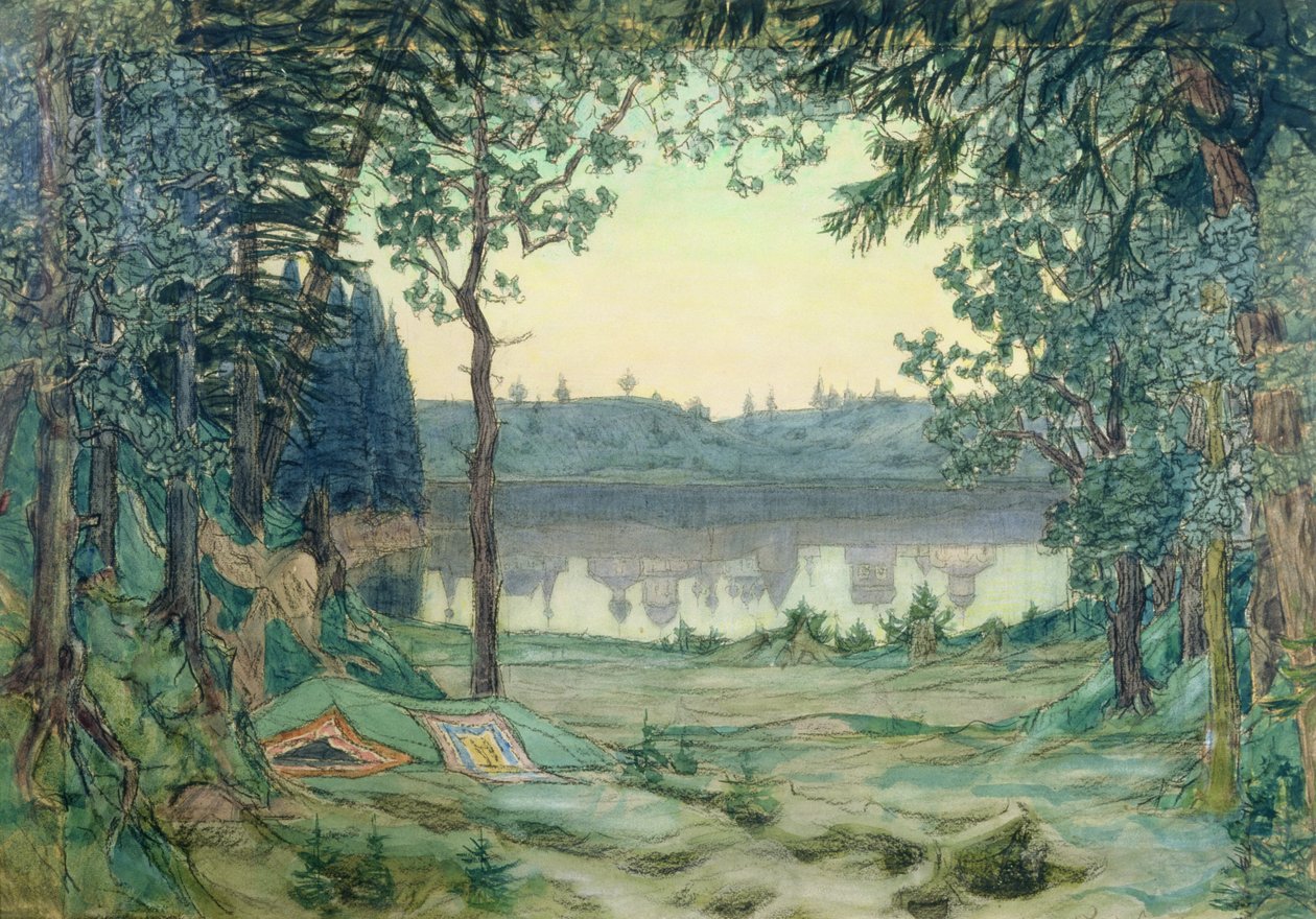 Scenedesign for Rimsky-Korsakovs 