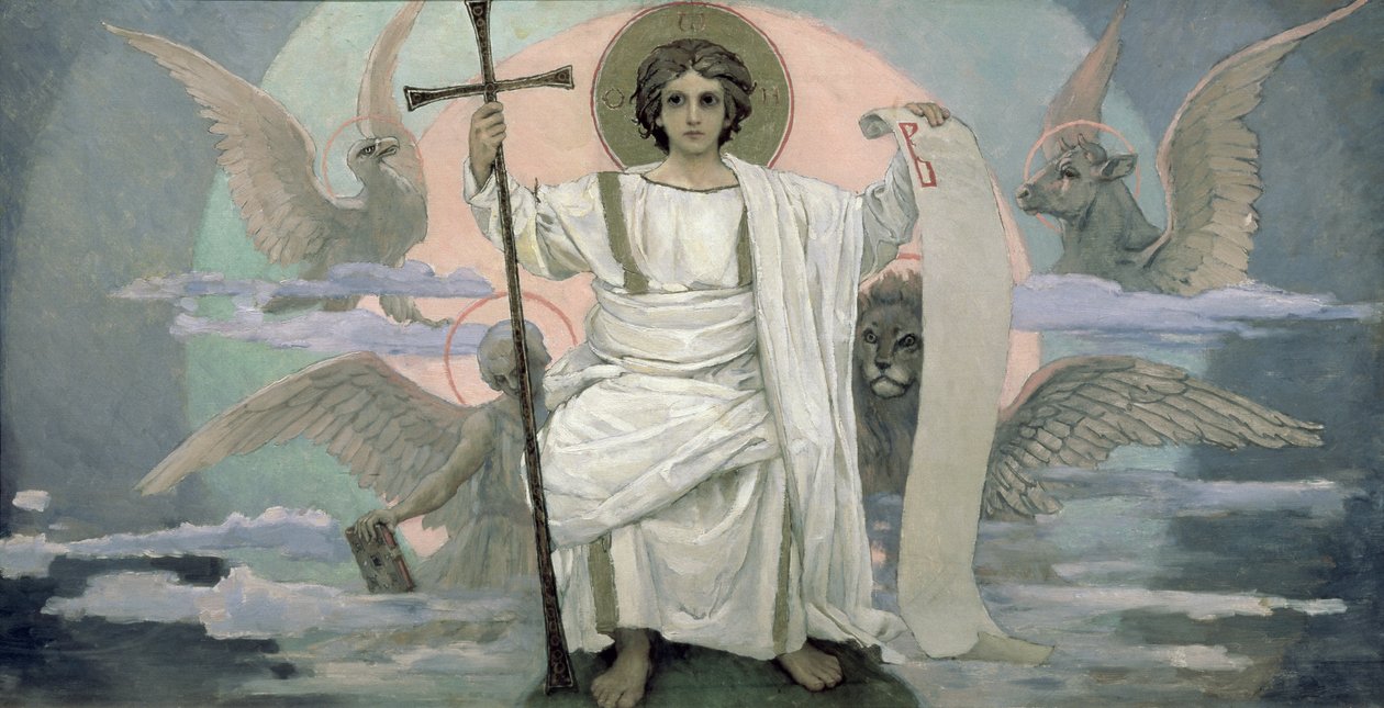 Guds sønn - Guds ord, 1885-96 av Victor Mikhailovich Vasnetsov