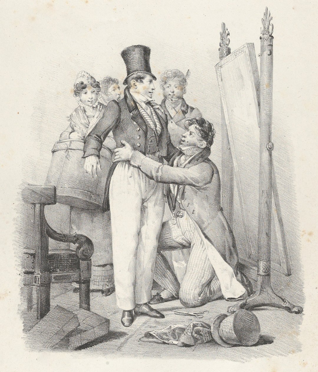 Kap. II: Jeg kjenner meg ikke lenger igjen Jeg kjenner meg ikke lenger igjen, 1824. av Victor Adam