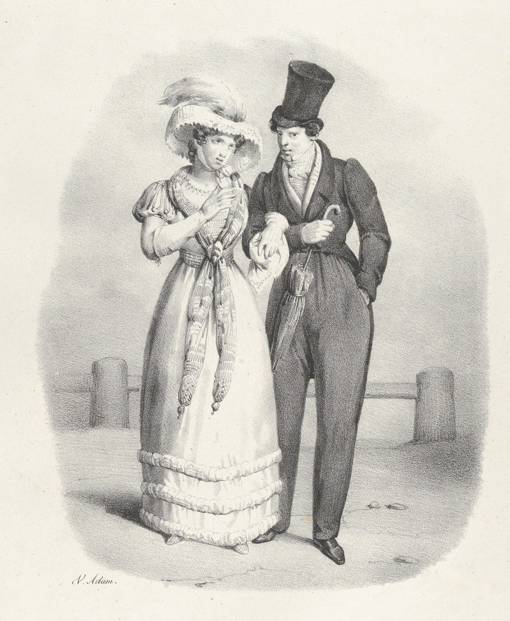 Kap. V: Hun er en ærlig kvinne Hun er en ærlig kvinne, 1824. av Victor Adam