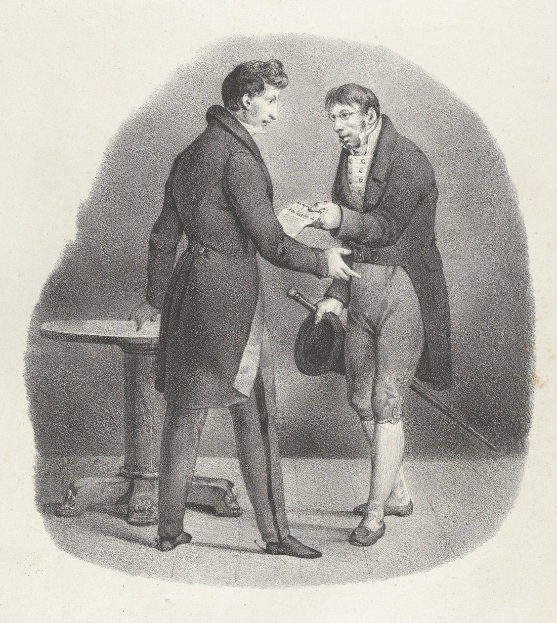 Kap. XII: Jeg visste det, jeg trodde så mye, 1824. av Victor Adam