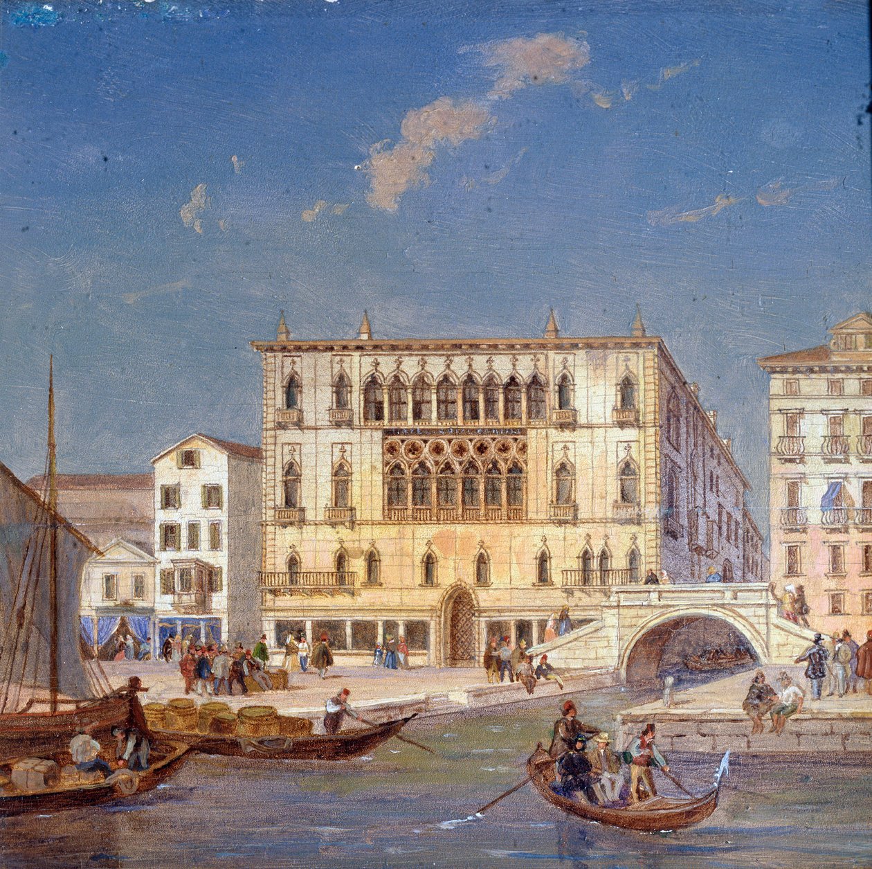 Palazzo Bernardo, 1800-tallet av Victor Adam