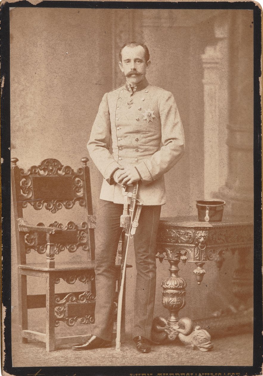 Rudolf, kronprins av Østerrike 1858-1889, 1888. av Victor Angerer