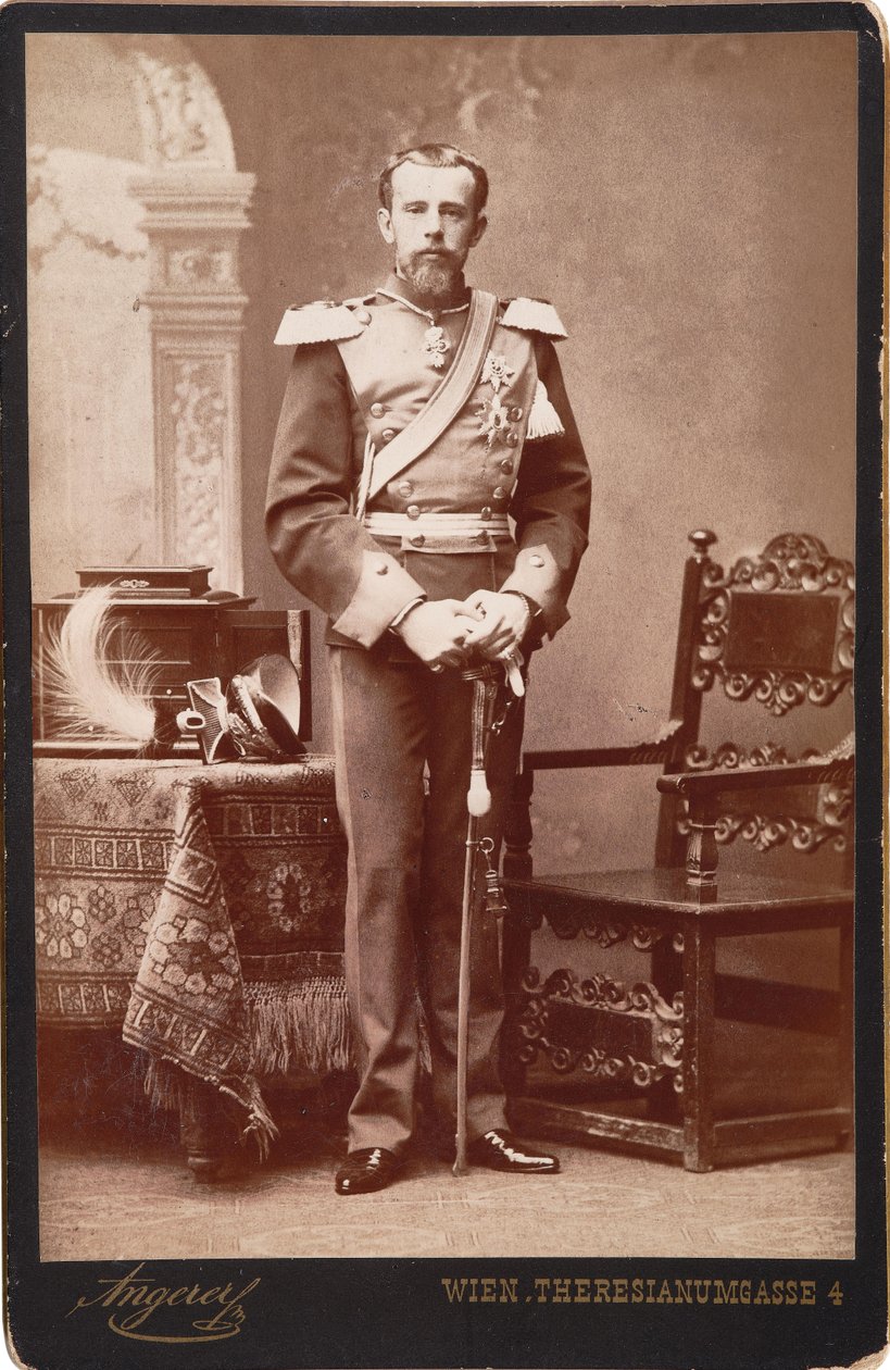 Rudolf, kronprins av Østerrike 1858-1889, ca 1885. av Victor Angerer