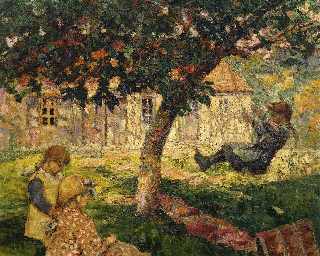 Husken; La Balancoire av Victor Charreton