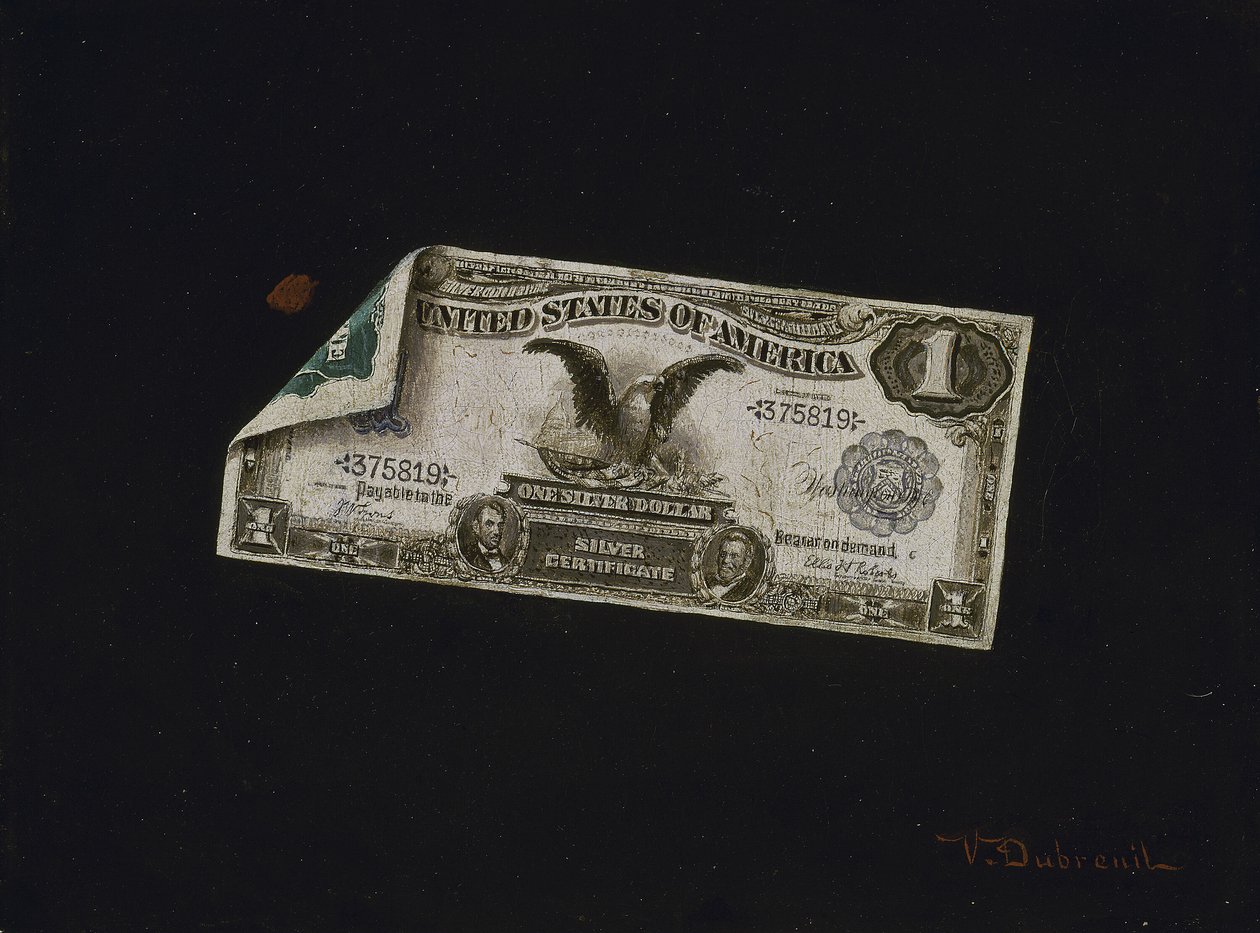 One Dollar Silver Certificate av Victor Dubreuil