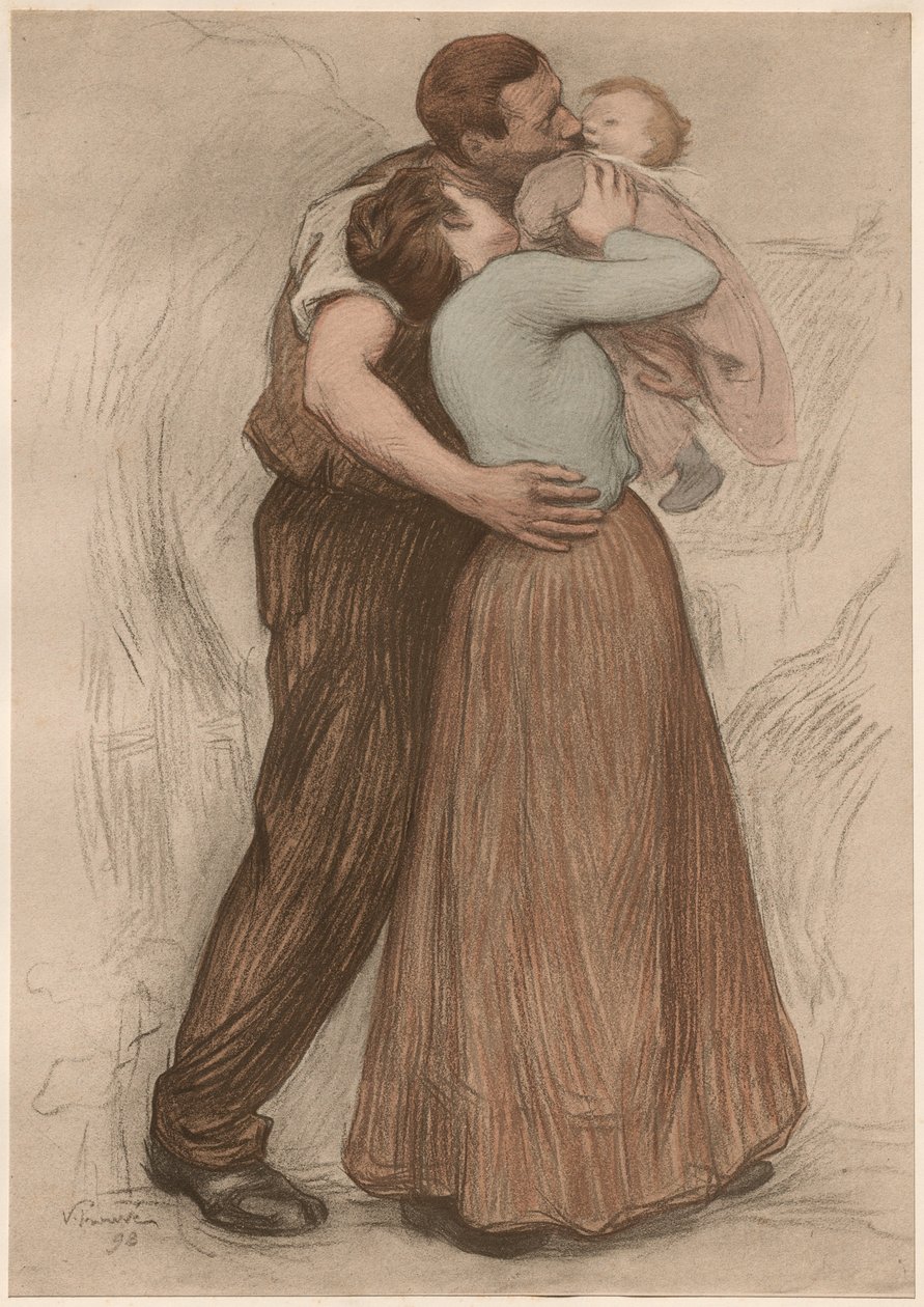 Kysset av Victor Emile Prouve
