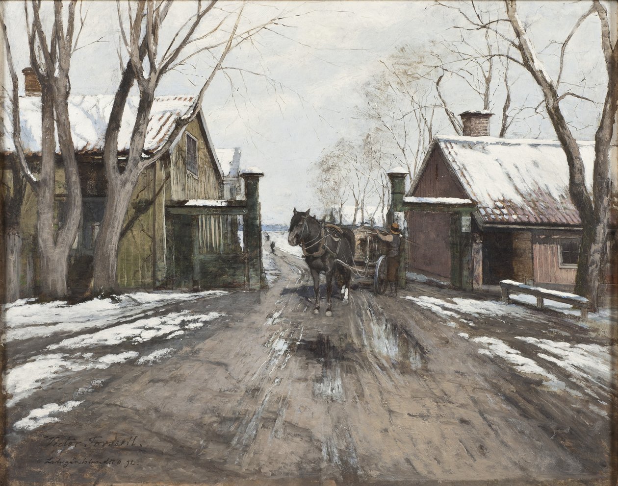 Ved Bybomporten av Victor Forssell
