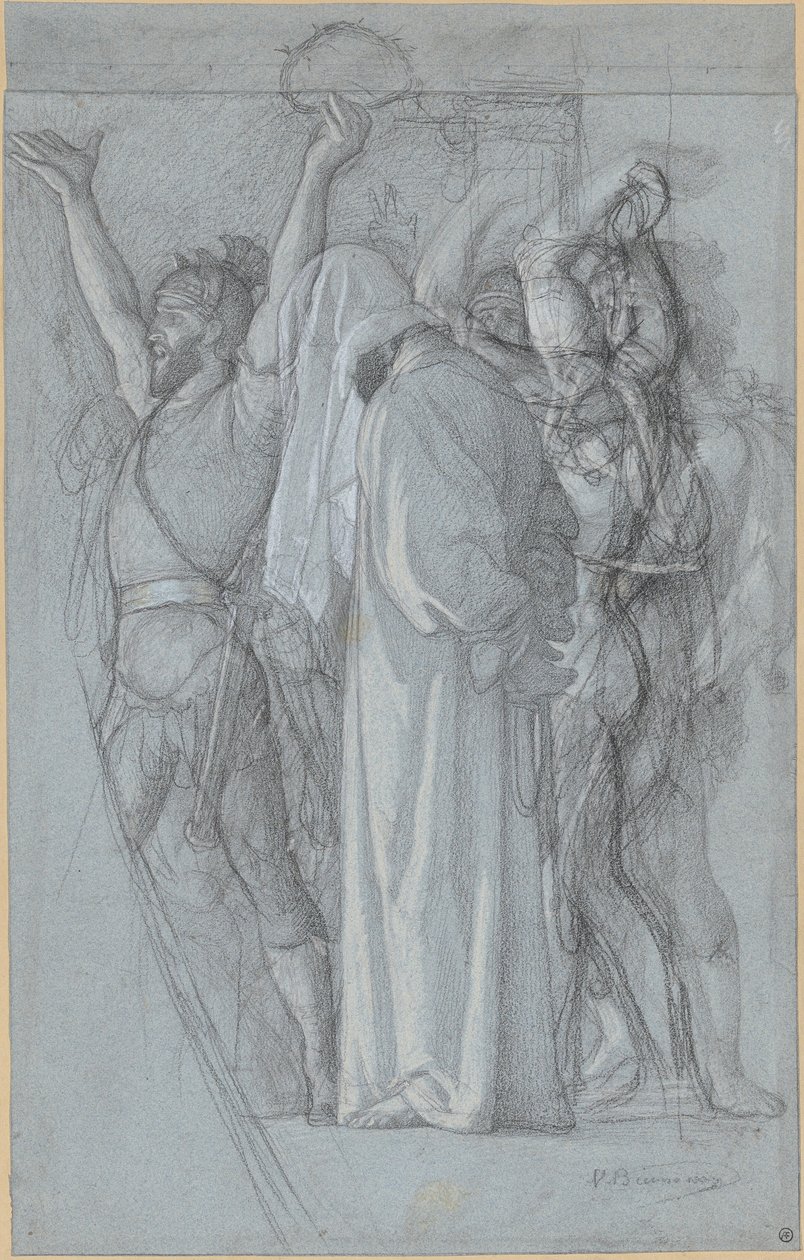 Hån mot Kristus av Victor François Eloi Biennourry