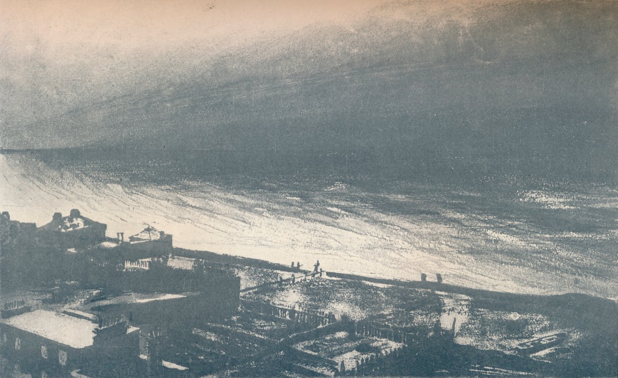 Avant La Tempete, c1855 av Victor Hugo