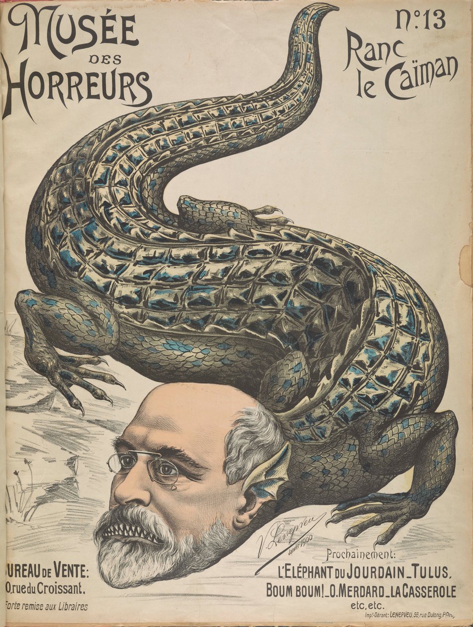 Museum of Horrors Gallery of Horrors: Arthur Ranc, 1899. av Victor Lenepveu