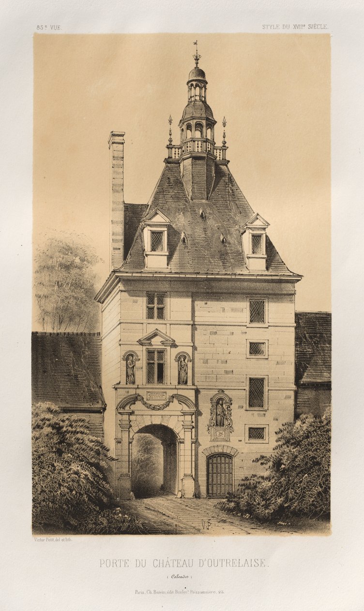 ...pl. 85, Porte du Château d