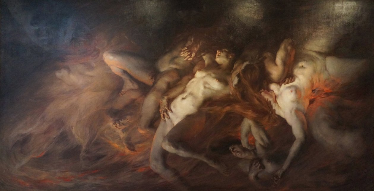 The Voluptuous, 1889. av Victor Prouvé