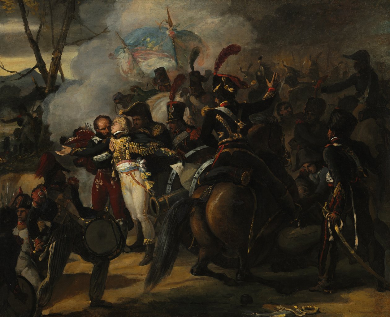 General Colberts død, ca. 18091810. av Victor Schnetz
