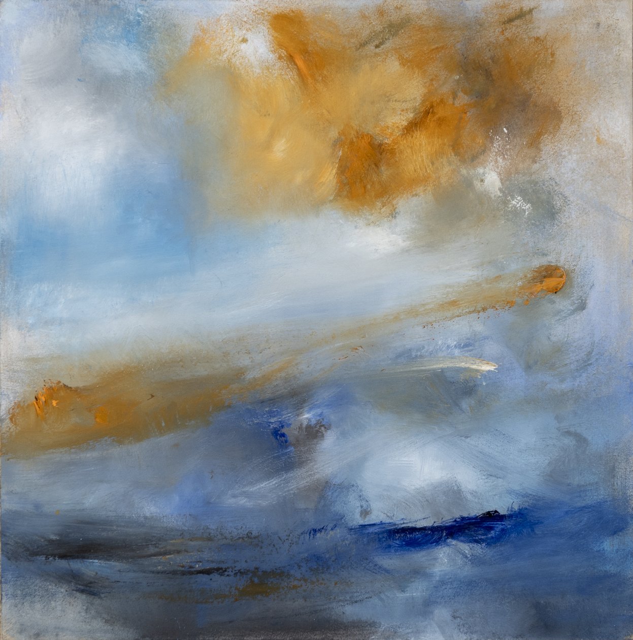 Sky is The Limit #2, 2022 (blandet media) av Victoria Montesinos