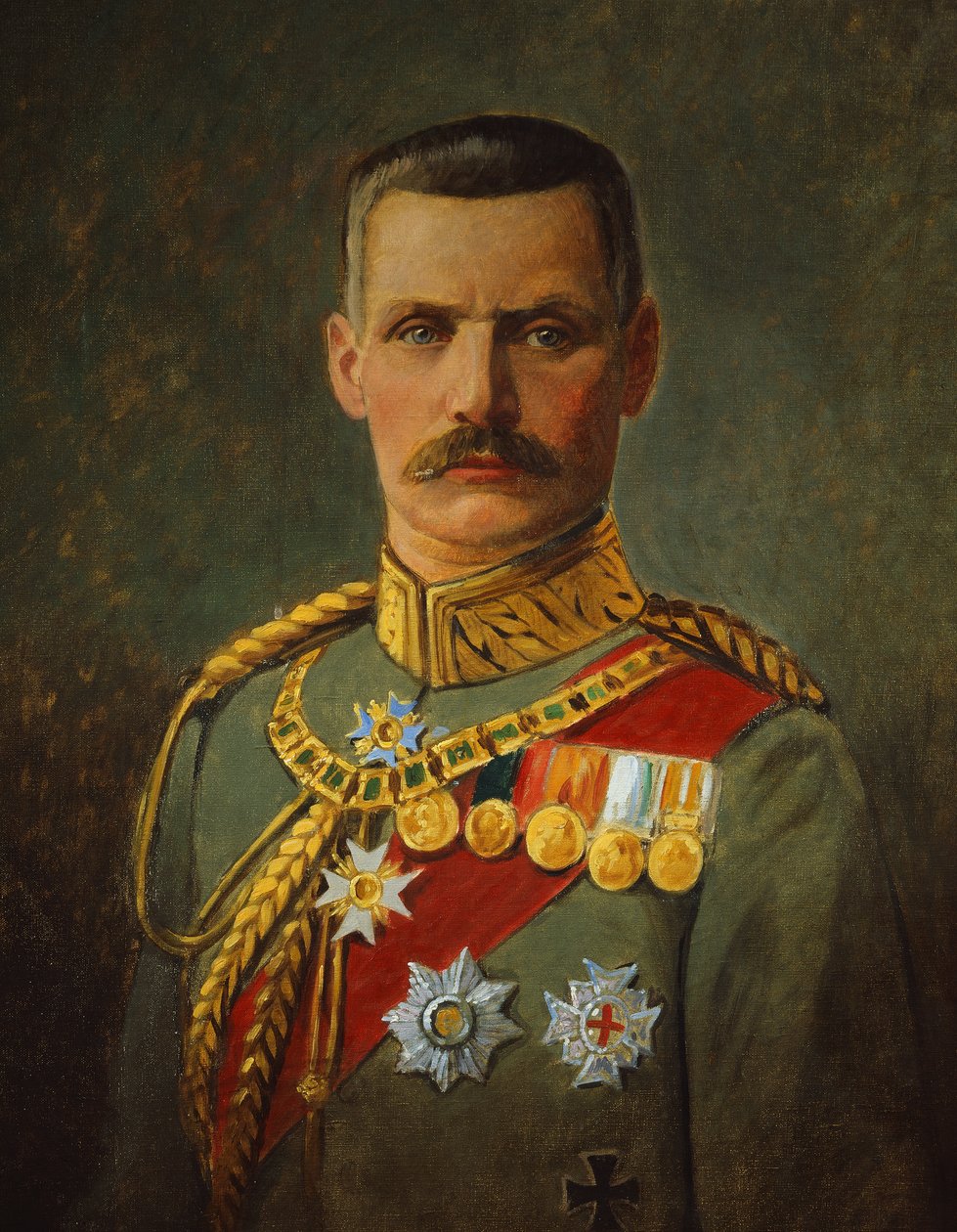 Kronprins Rupprecht av Bayern, ca. 1916 (olje på lerret) av Vienna Nedomansky Studio
