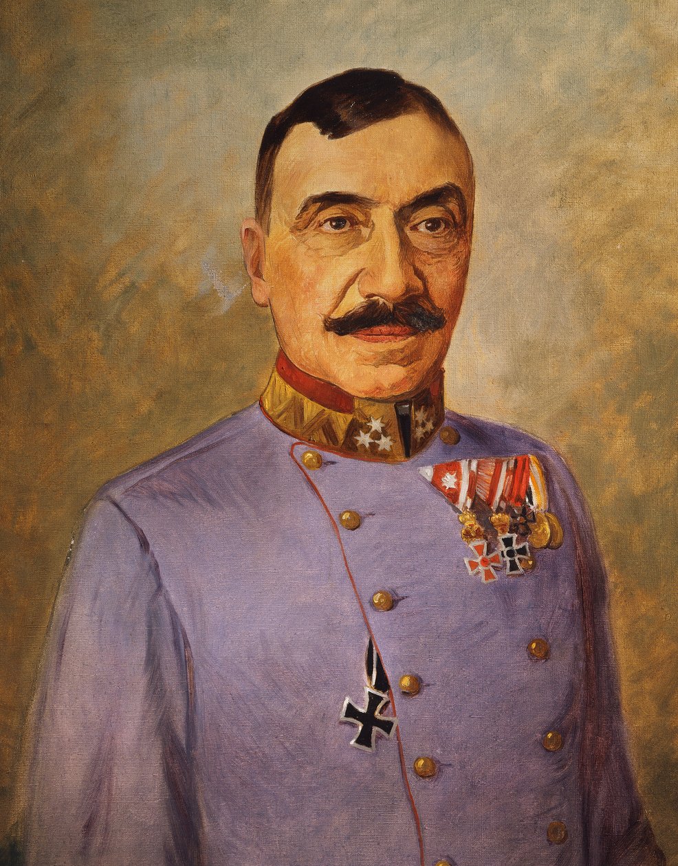 General Karl von Planter-Baltin, ca. 1916 (olje på lerret) av Vienna Nedomansky Studio