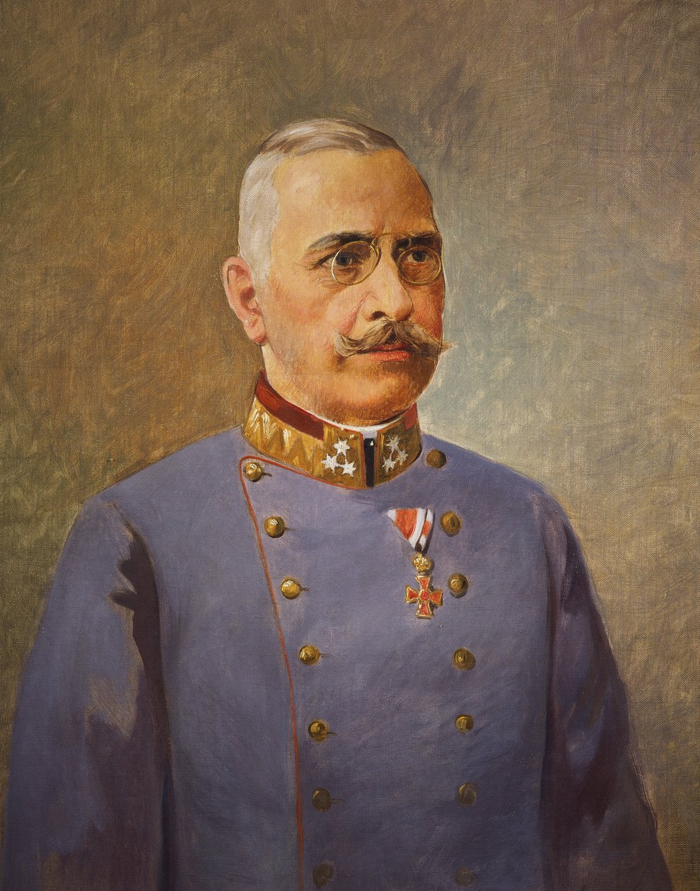 General Viktor Dankl von Krasnik, ca. 1916 (olje på lerret) av Vienna Nedomansky Studio