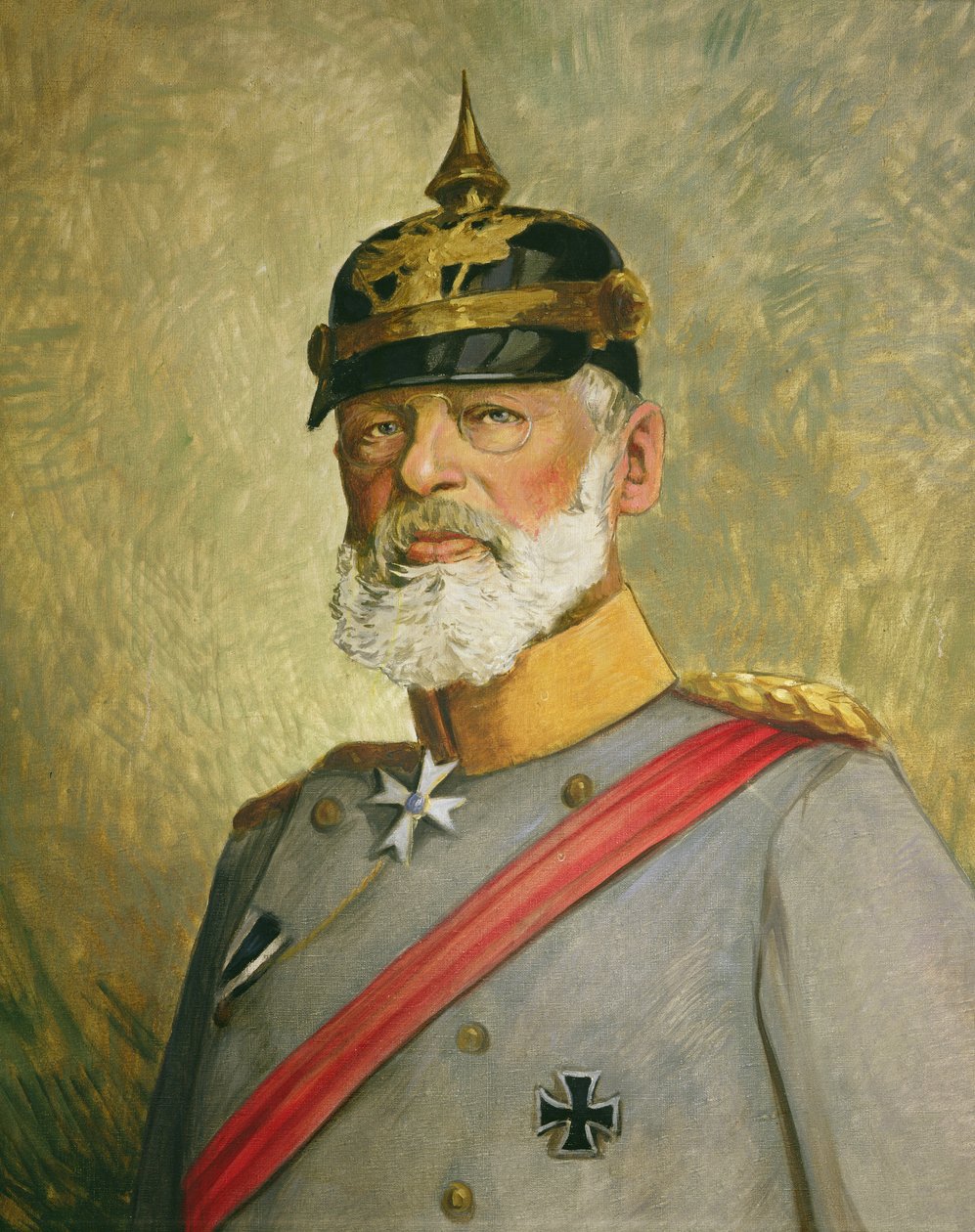 Prins Leopold av Bayern, ca. 1916 (olje på lerret) av Vienna Nedomansky Studio
