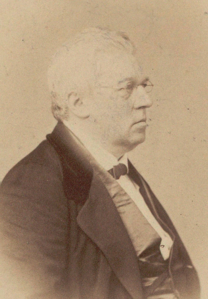 Portrett av pianisten og komponisten Joseph Christoph Kessler 1800-1872. av Vienna . Photo studio G. Wünsch