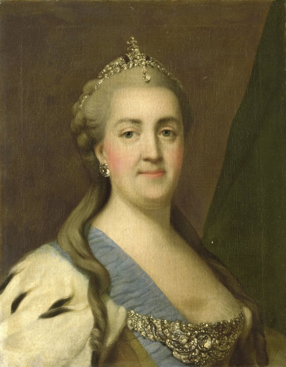 Katarina II (1729-96), keiserinne av Russland av Vigilius Erichsen