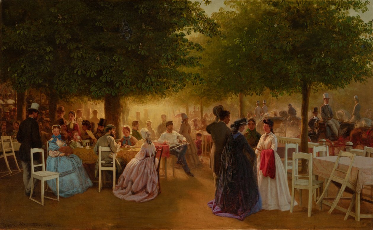 Torsdag i Stromovka, 1865 av Viktor Barvitius