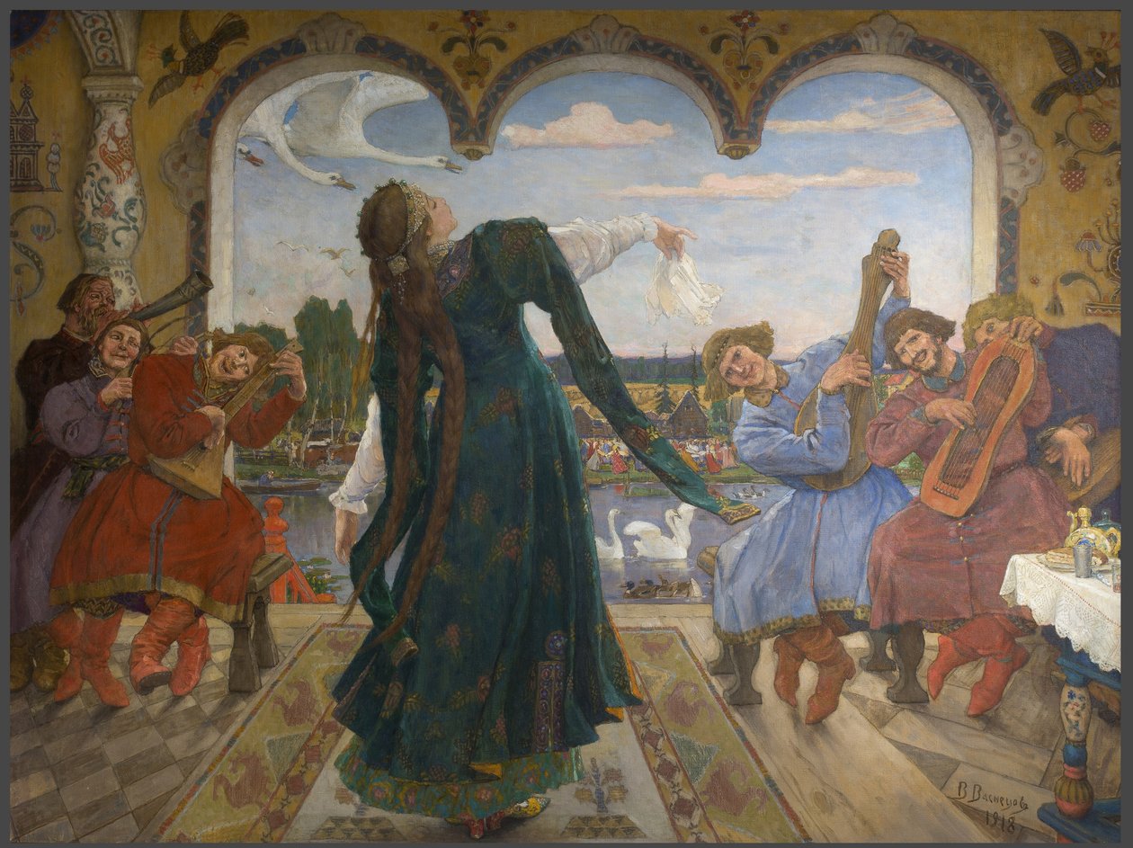 Froskeprinsessen, 1901-1918. av Viktor Mikhaylovich Vasnetsov
