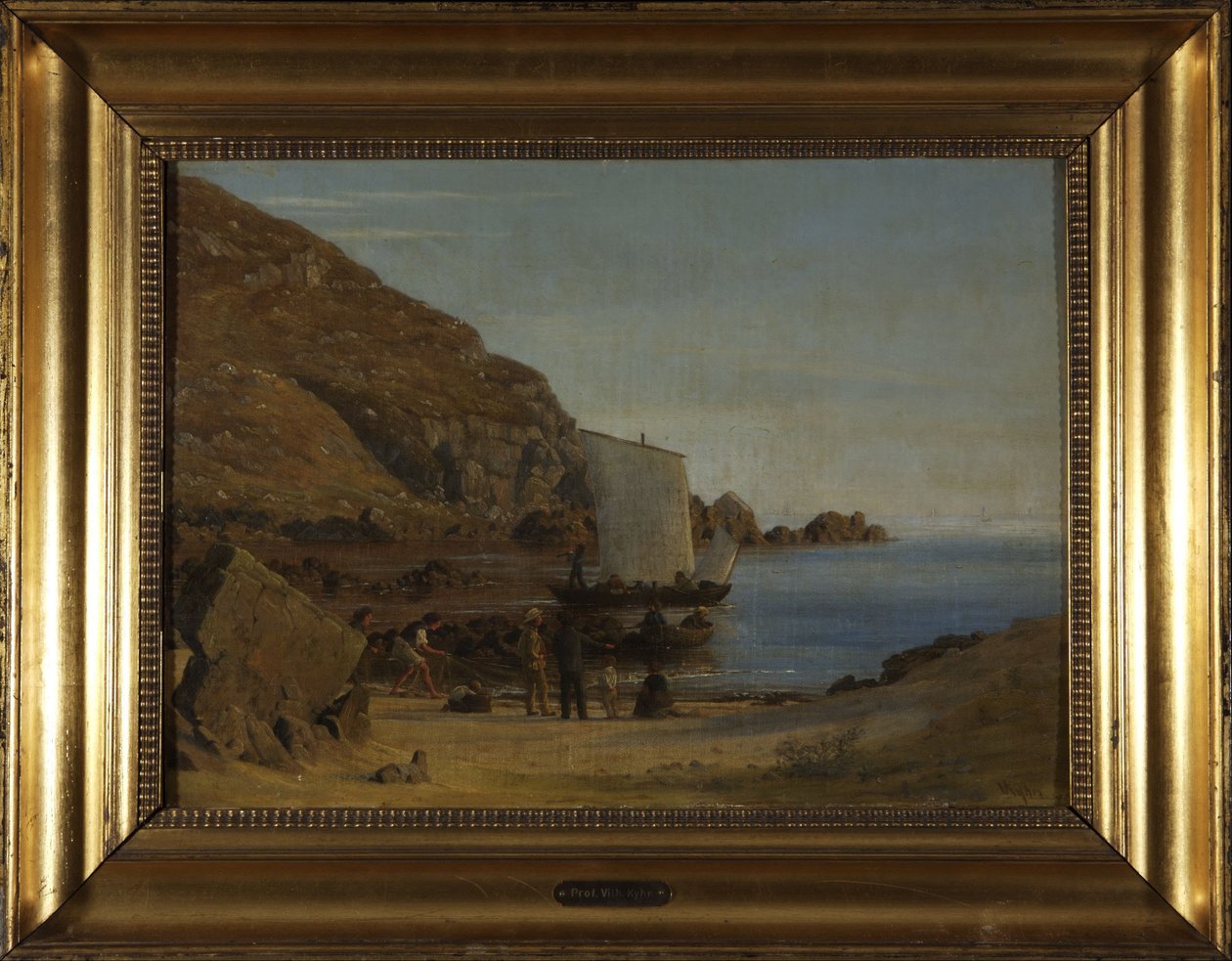 Dannelse på Bornholm av Vilhelm Kyhn