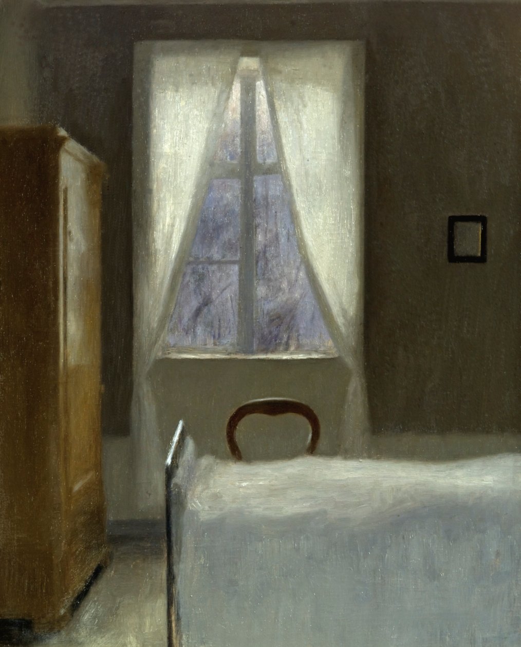 Interiør av Vilhelm Hammershøi