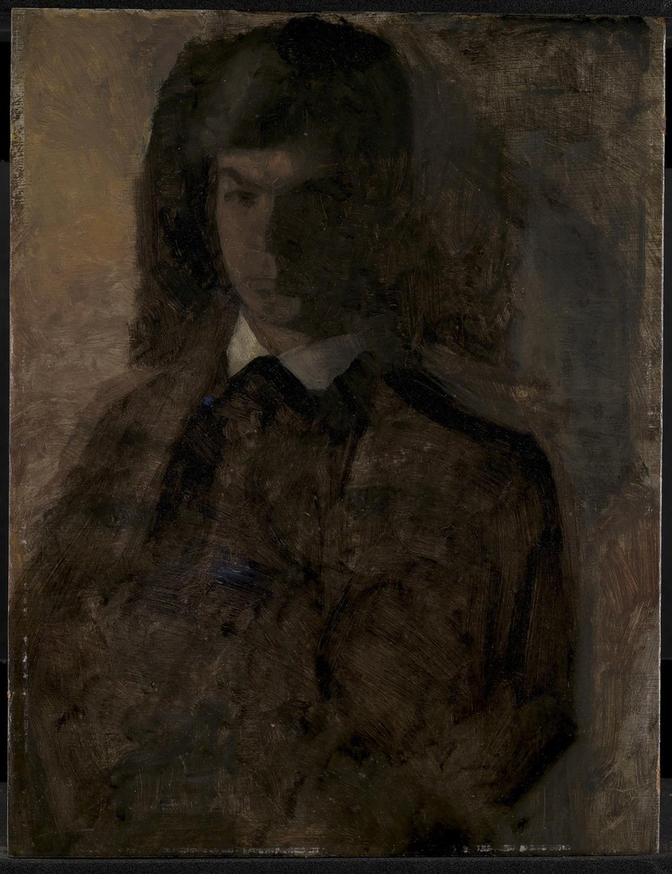 Maleren Svend Hammershøi, kunstnerens bror av Vilhelm Hammershøi