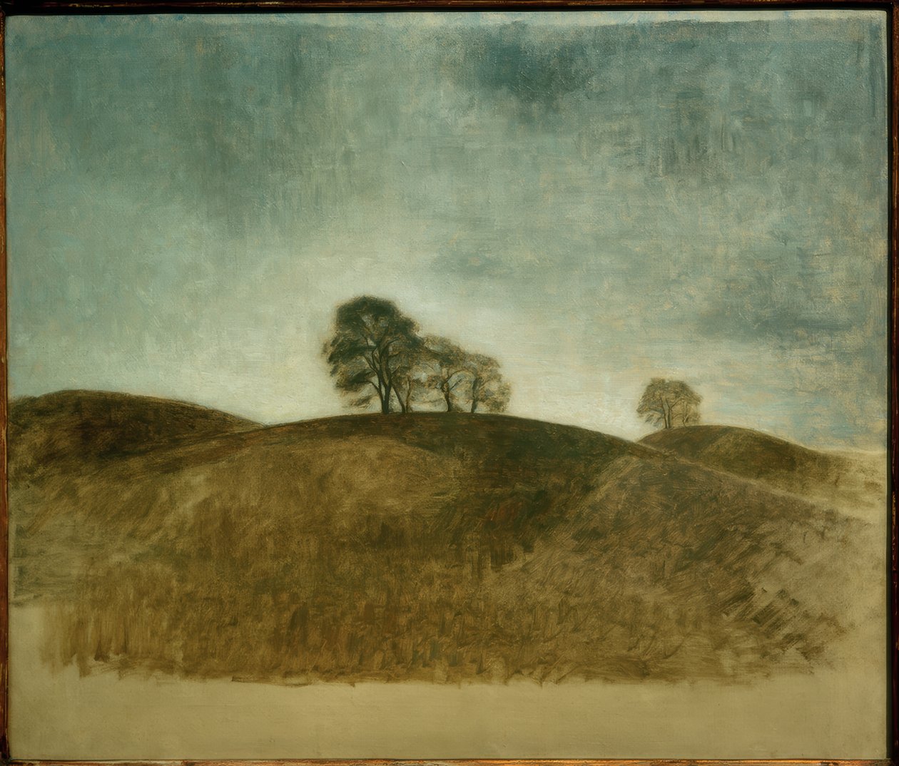 Dunkebakke, Frederiksvaerk av Vilhelm Hammershoi