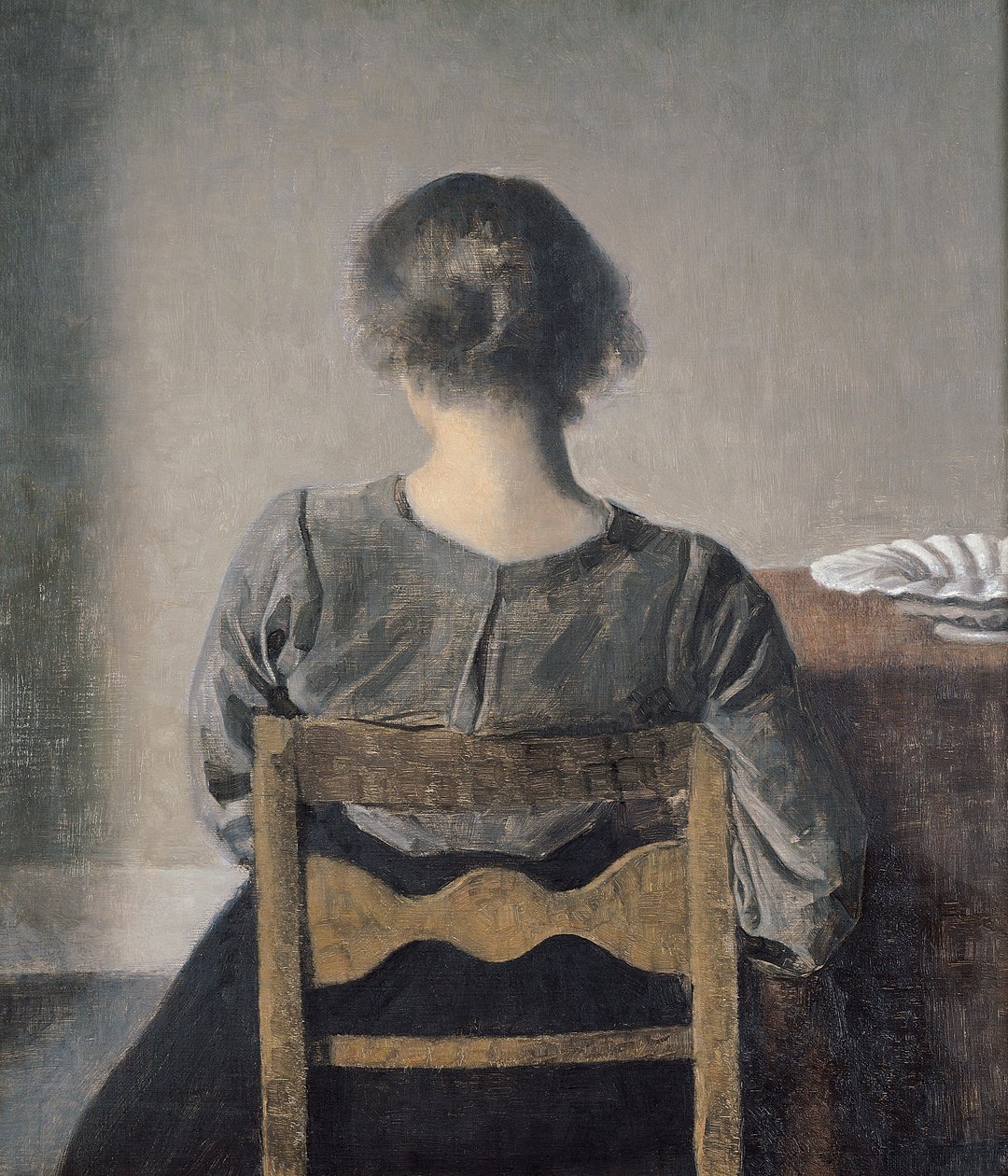 Hvile av Vilhelm Hammershoi
