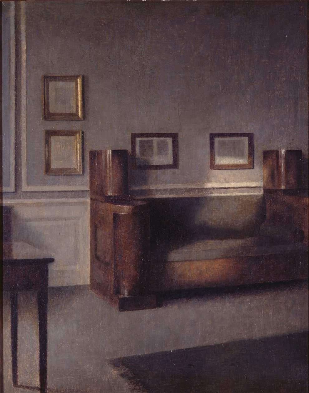 Interiør av Vilhelm Hammershøi