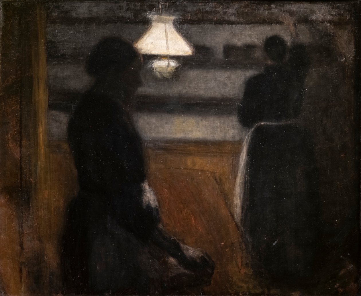 Bakeriet av Vilhelm Hammershoi