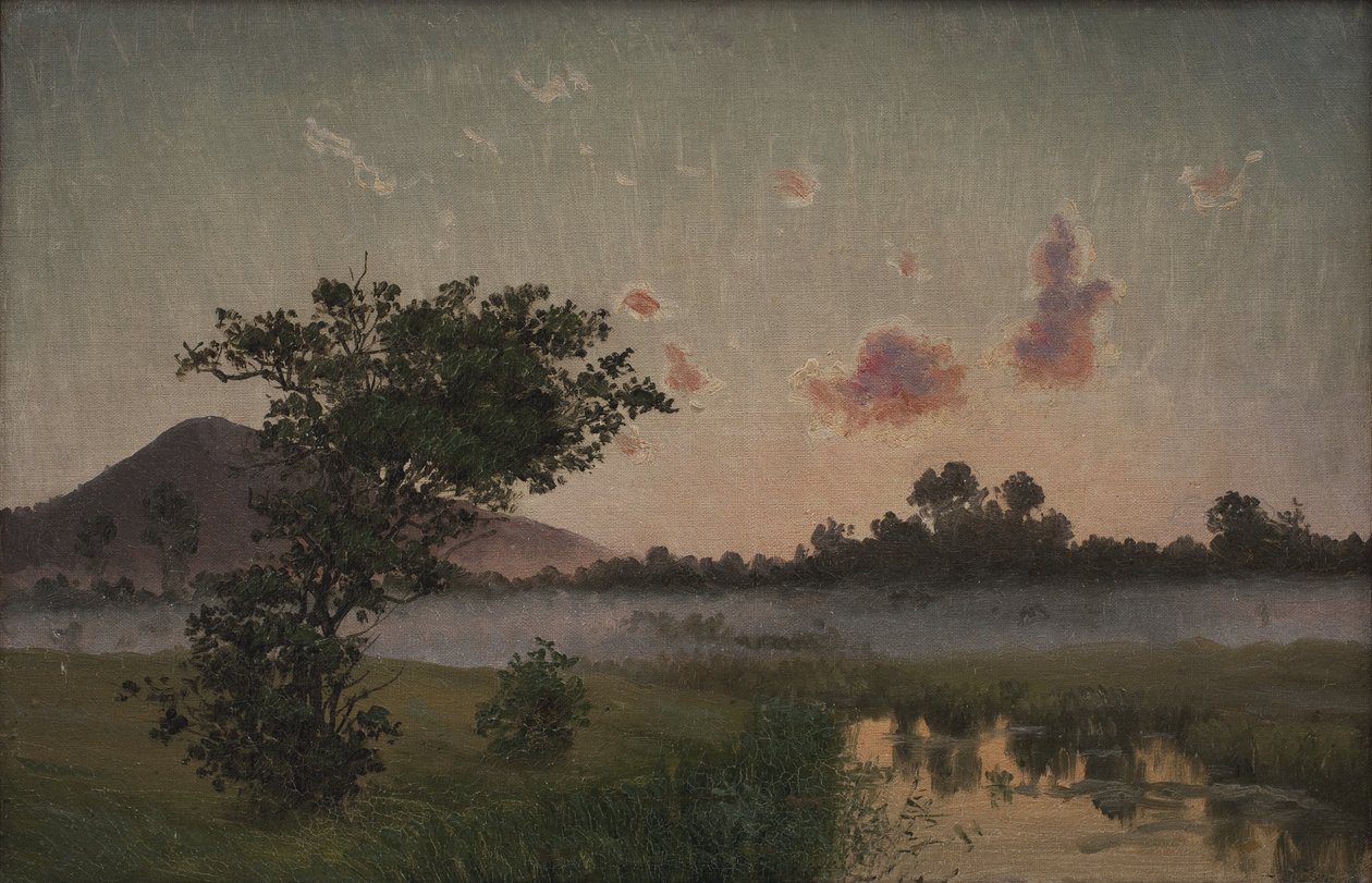 En sommerkveld nær Ry av Vilhelm Kyhn