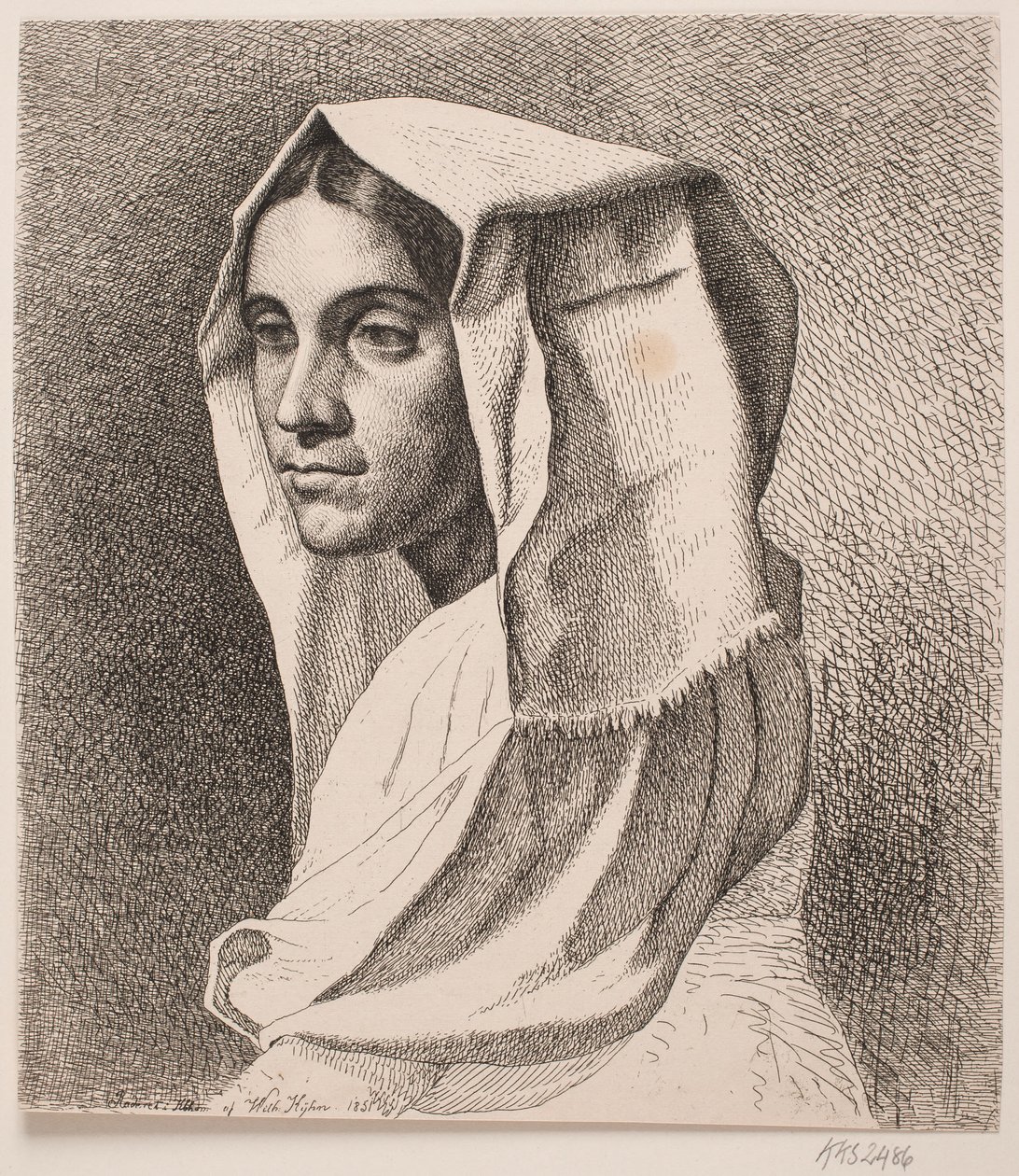 Italiensk bondepike av Vilhelm Kyhn