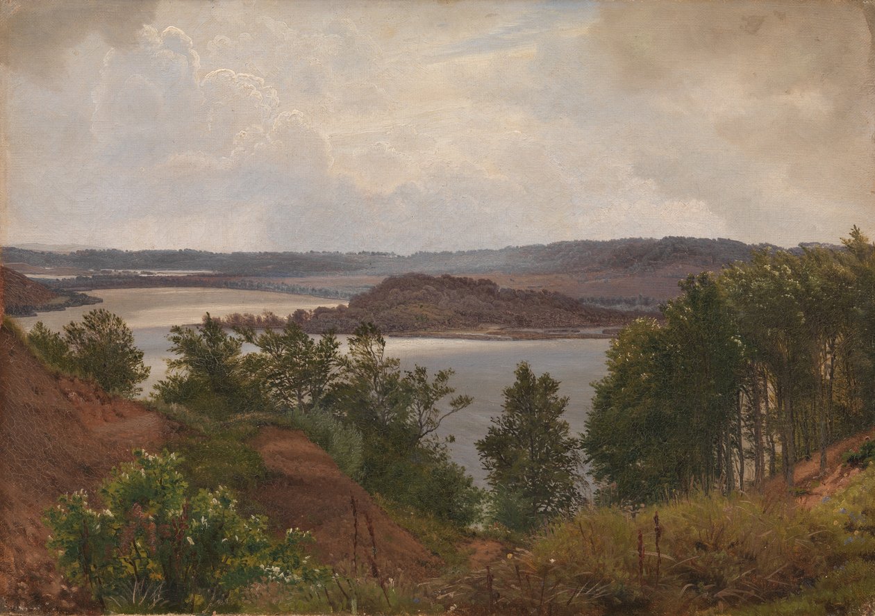 Innsjøene ved Laven ved Silkeborg av Vilhelm Kyhn