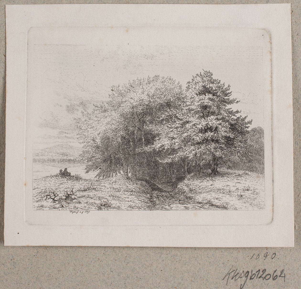 Utkanten av en skog av Vilhelm Kyhn