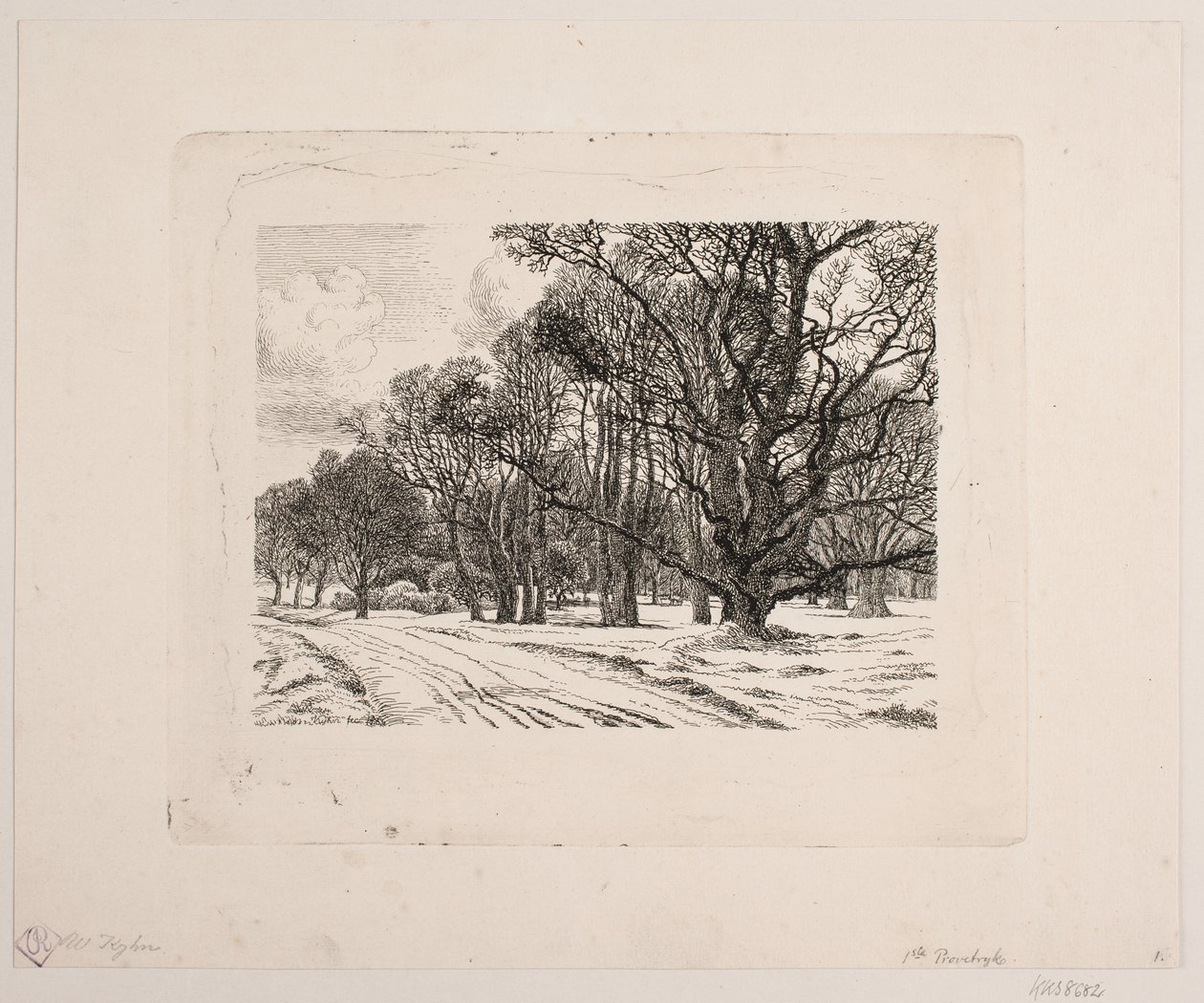 Vinter i skogen av Vilhelm Kyhn