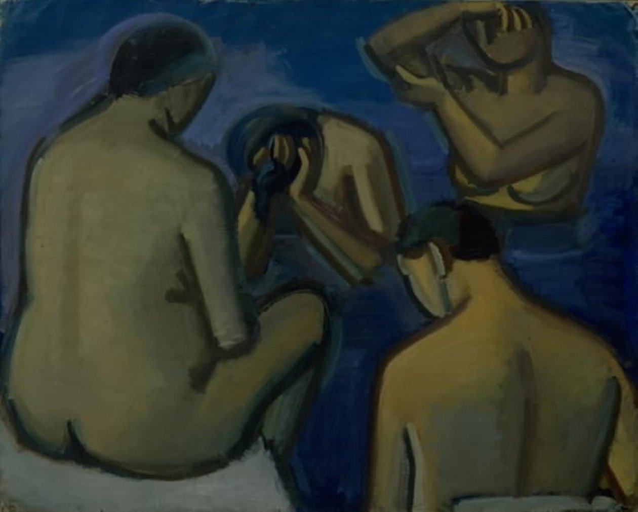 Etter badet av Vilhelm Lundstrøm